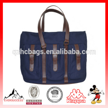 New model leather diaper tote bag Canvas bag Mens Tote (ES-Z366)